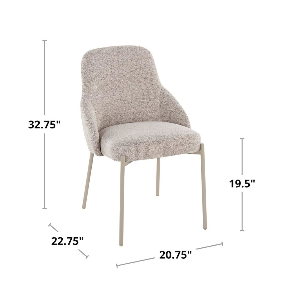 York Upholstered Chair - Set of 2. Picture 12