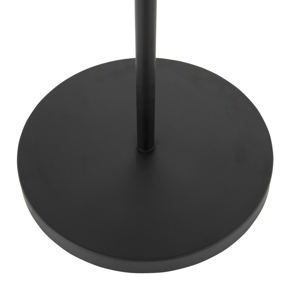 Metric Industrial Floor Lamp in Black and Antique Brass. Picture 13