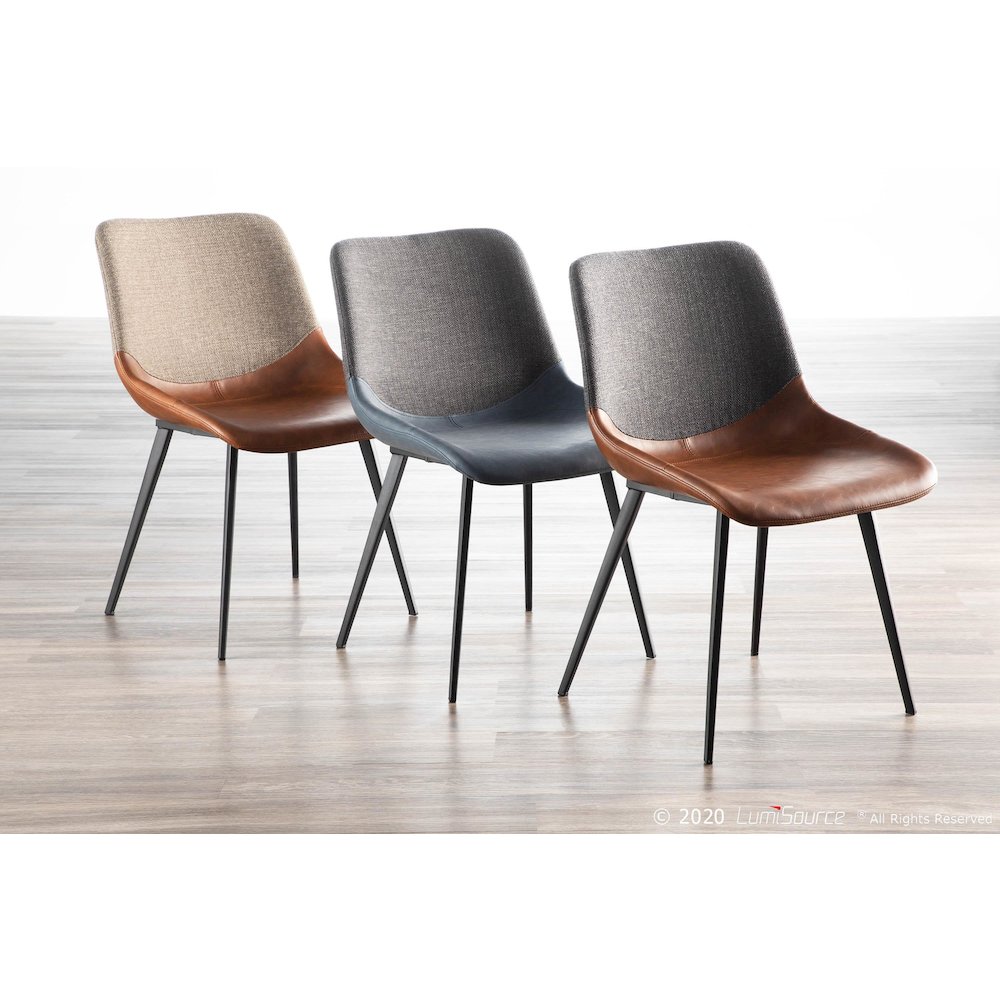 Outlaw Two-Tone Chair  - Set of 2. Picture 11