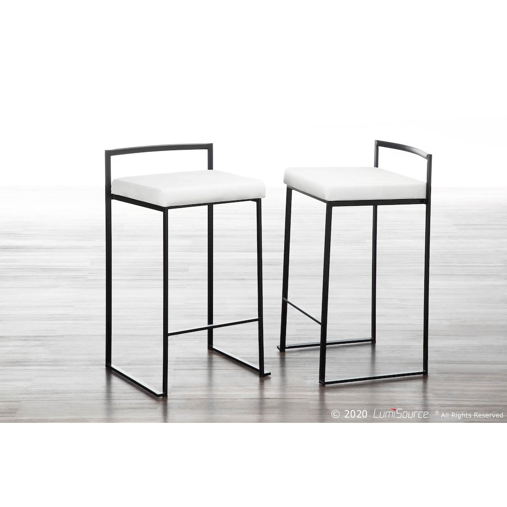 Fuji Stacker 26" Fixed-Height Counter Stool - Set of 3. Picture 8