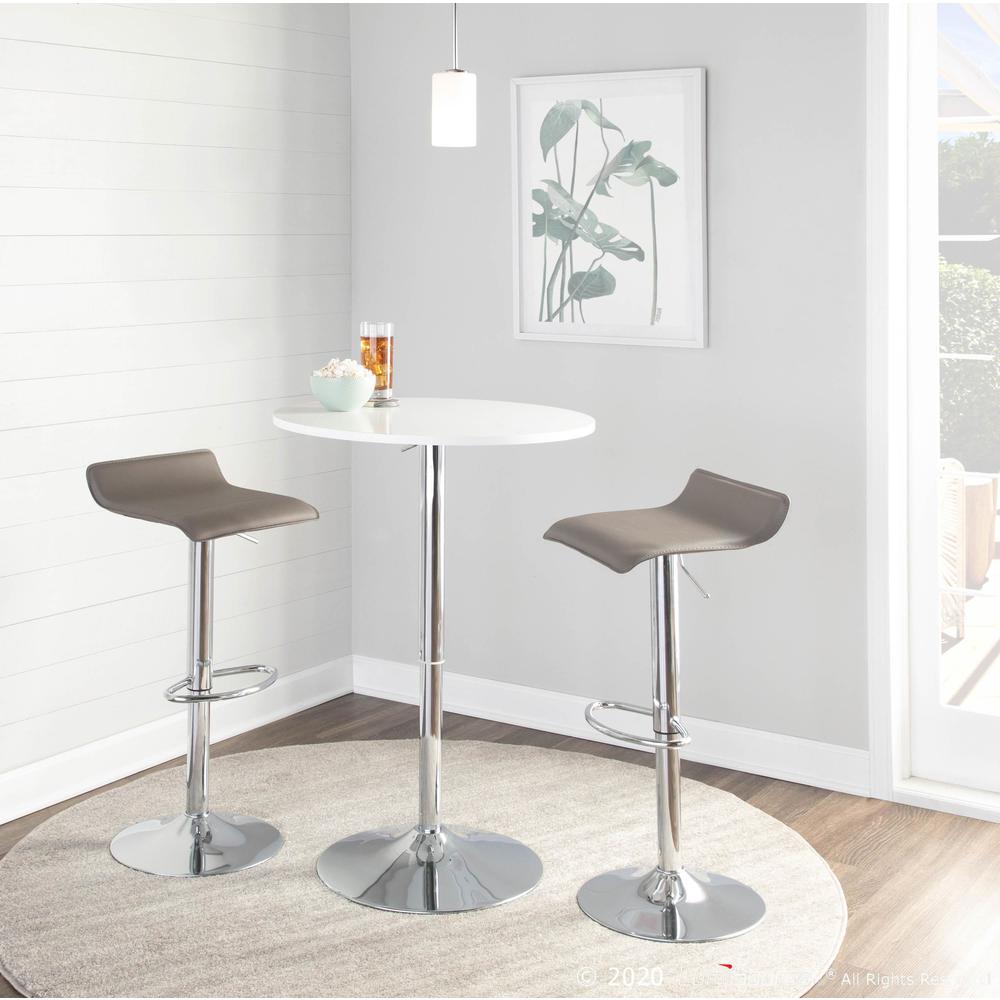 Grey Ale Barstool - Set of 2. Picture 10