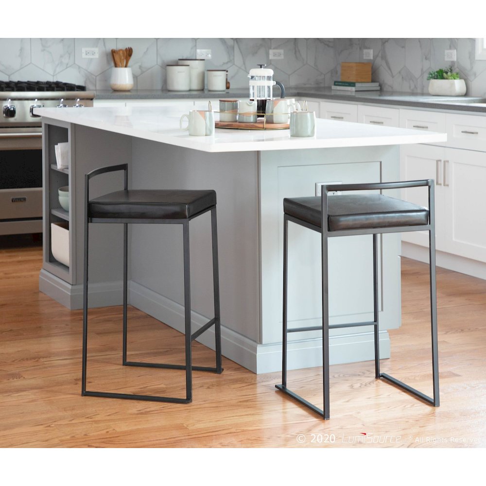 Fuji Stacker Counter Stool - Set of 2. Picture 9