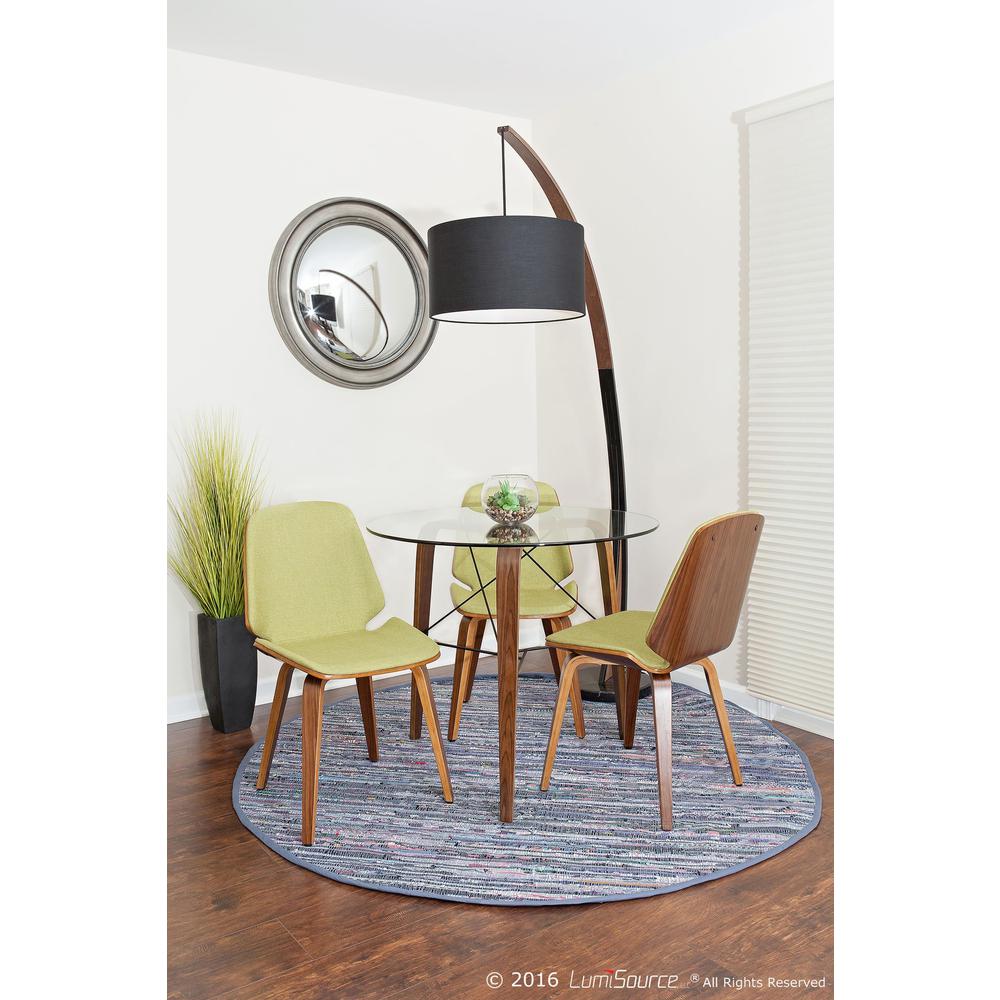 Walnut, Black Noah Table Lamp. Picture 9