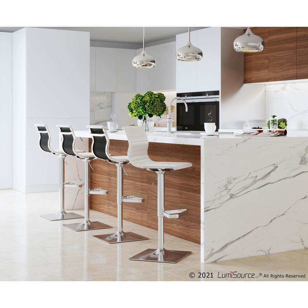 White Masters Barstool. Picture 11