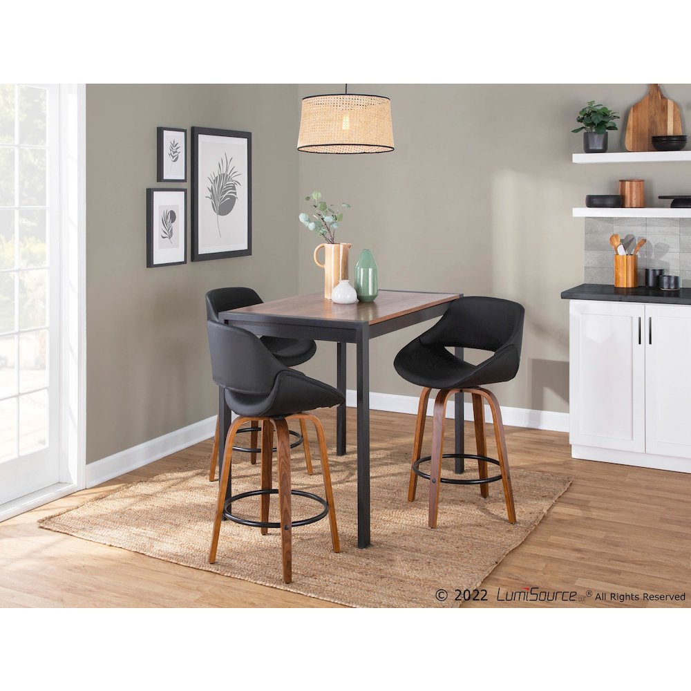 Fabrico Fixed-Height Counter Stool - Set of 2. Picture 7