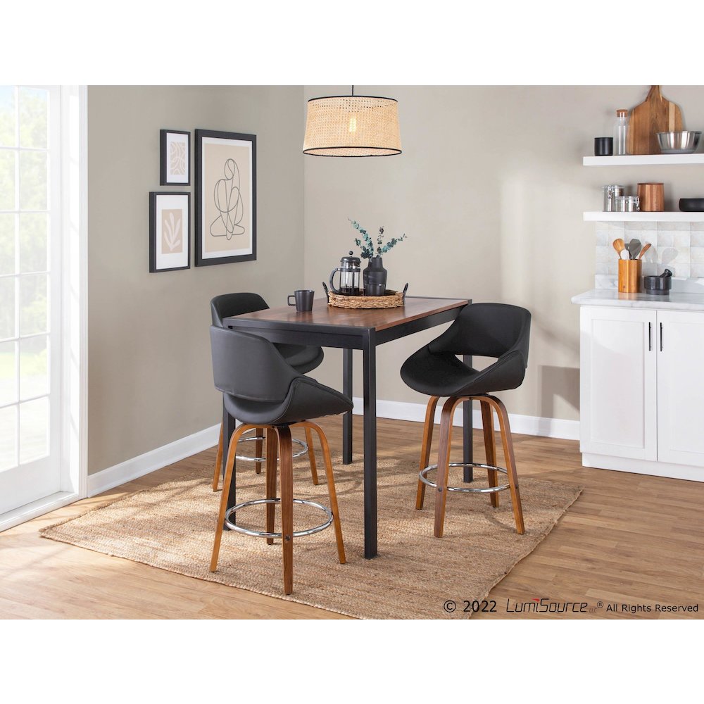 Fabrico Fixed-Height Counter Stool - Set of 2. Picture 8