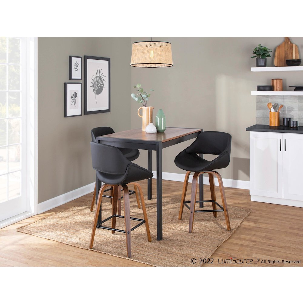 Fabrico Fixed-Height Counter Stool - Set of 2. Picture 7