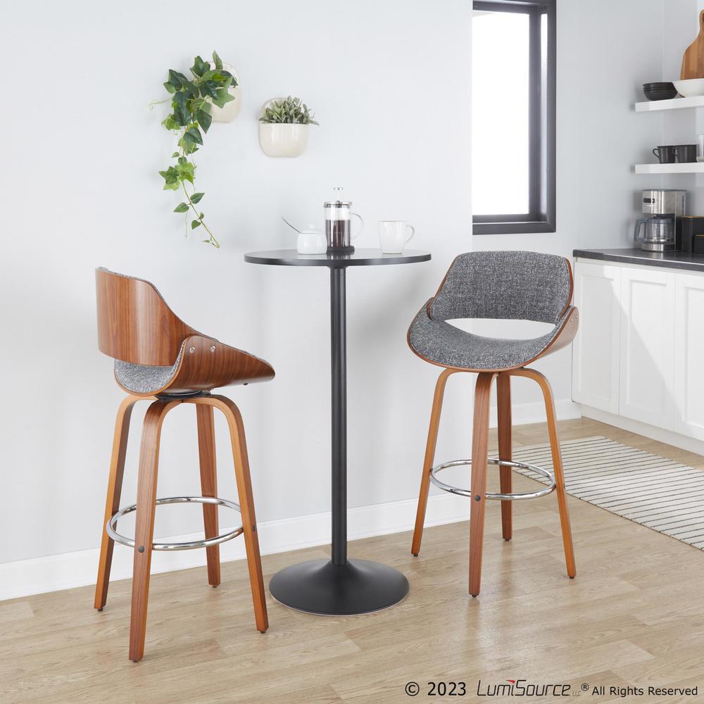 Multi Fabrizzi 30" Fixed-Height Barstool - Set of 2. Picture 8