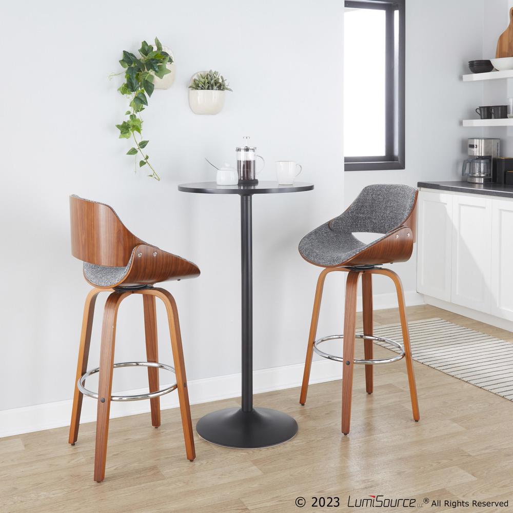 Multi Fabrizzi 30" Fixed-Height Barstool - Set of 2. Picture 9