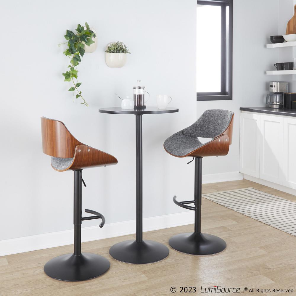 Multi Fabrizzi Adjustable Barstool - Set of 2. Picture 11
