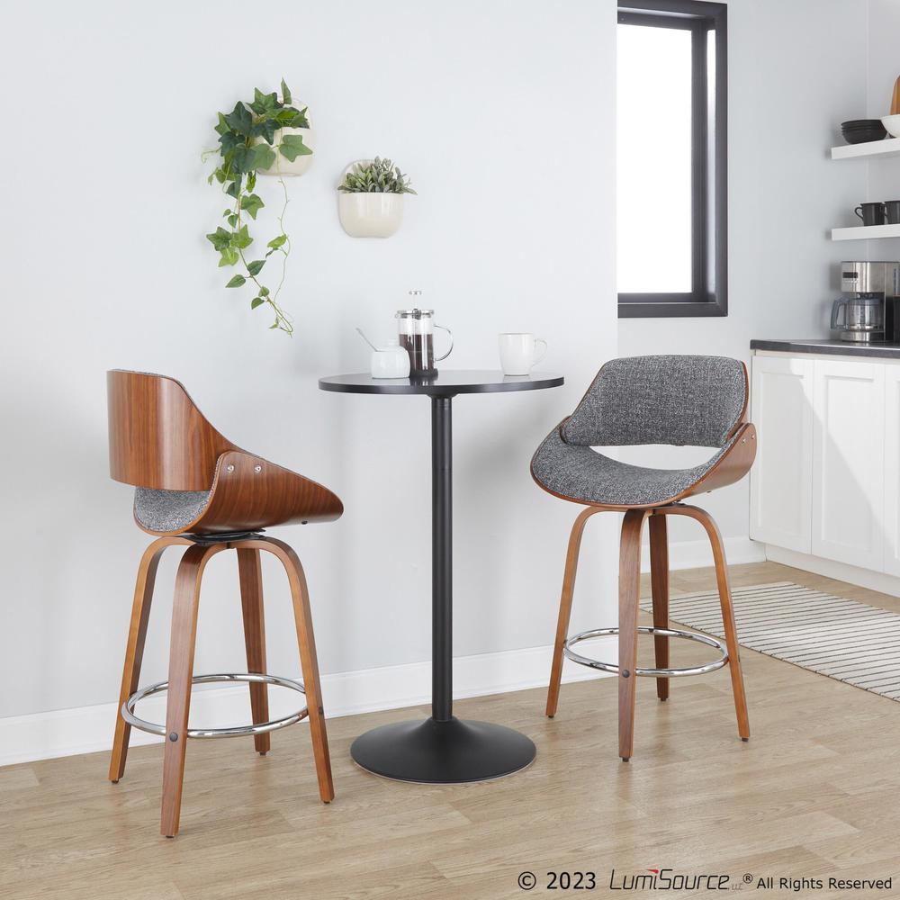 Multi Fabrizzi 26" Fixed-Height Counter Stool - Set of 2. Picture 9