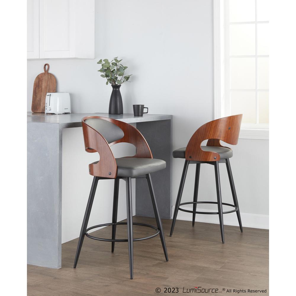 Pino 26" Fixed-Height Counter Stool - Set of 2. Picture 10
