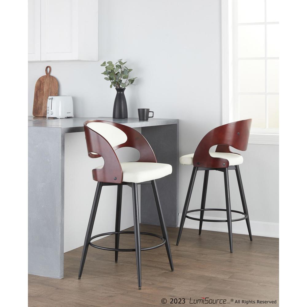 Pino 26" Fixed-Height Counter Stool - Set of 2. Picture 10