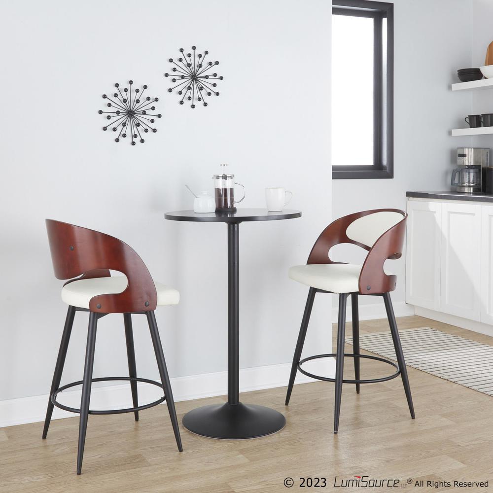 Pino 26" Fixed-Height Counter Stool - Set of 2. Picture 7