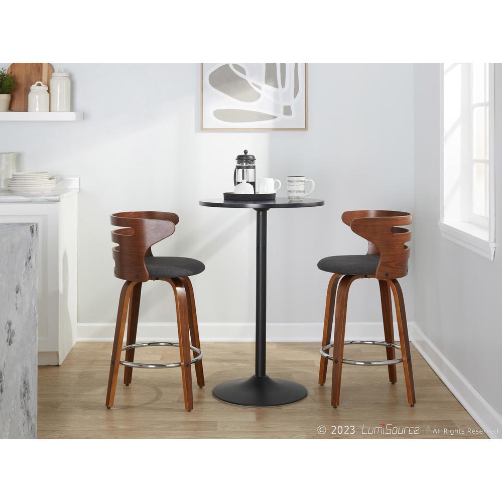 Multi Cosini 26" Fixed-Height Counter Stool - Set of 2. Picture 10