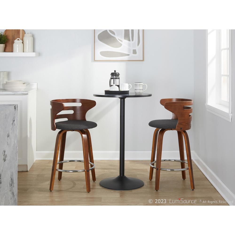 Multi Cosini 26" Fixed-Height Counter Stool - Set of 2. Picture 11