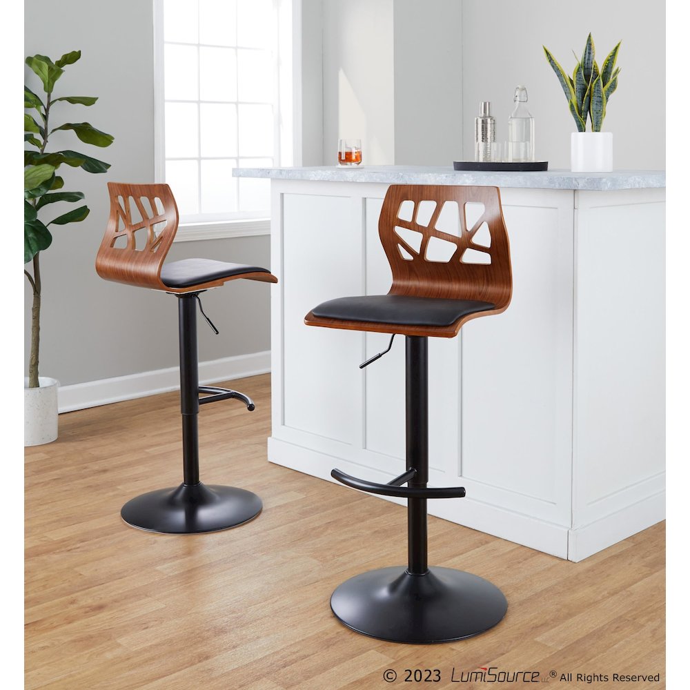 Folia Adjustable Barstool - Set of 2. Picture 7
