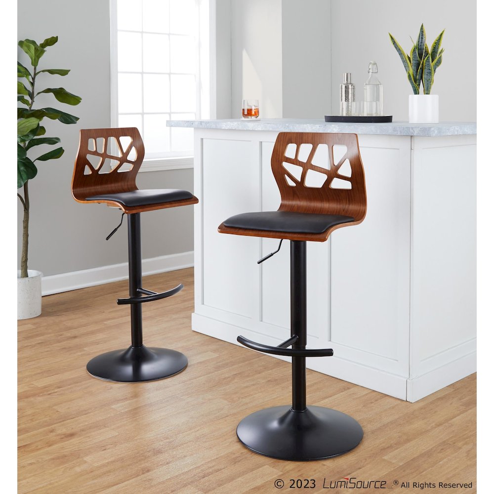 Folia Adjustable Barstool - Set of 2. Picture 8