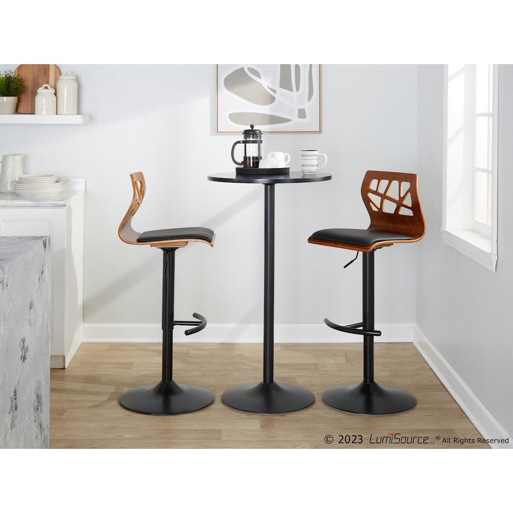 Folia Adjustable Barstool - Set of 2. Picture 9