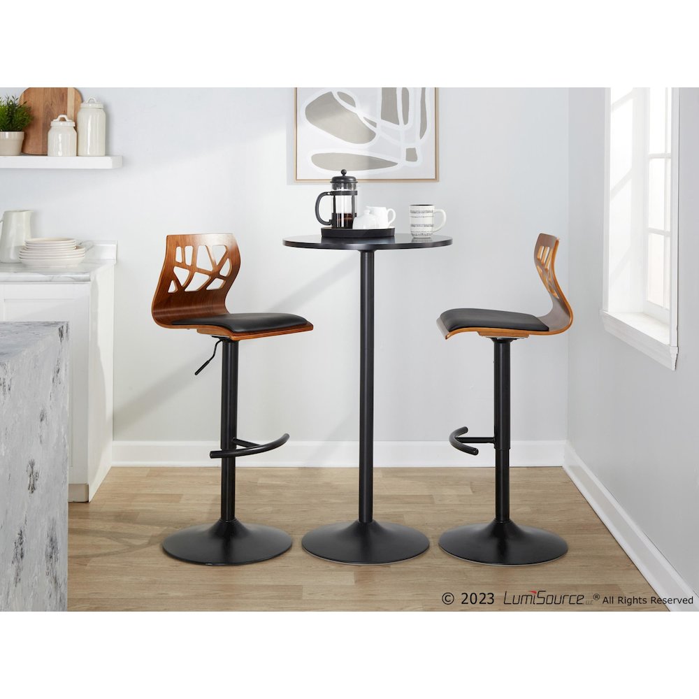 Folia Adjustable Barstool - Set of 2. Picture 10
