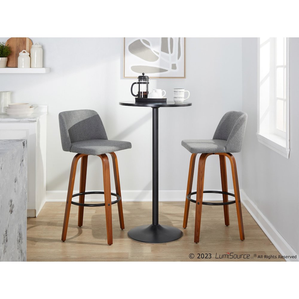 Toriano 30" Fixed-Height Barstool - Set of 2. Picture 10