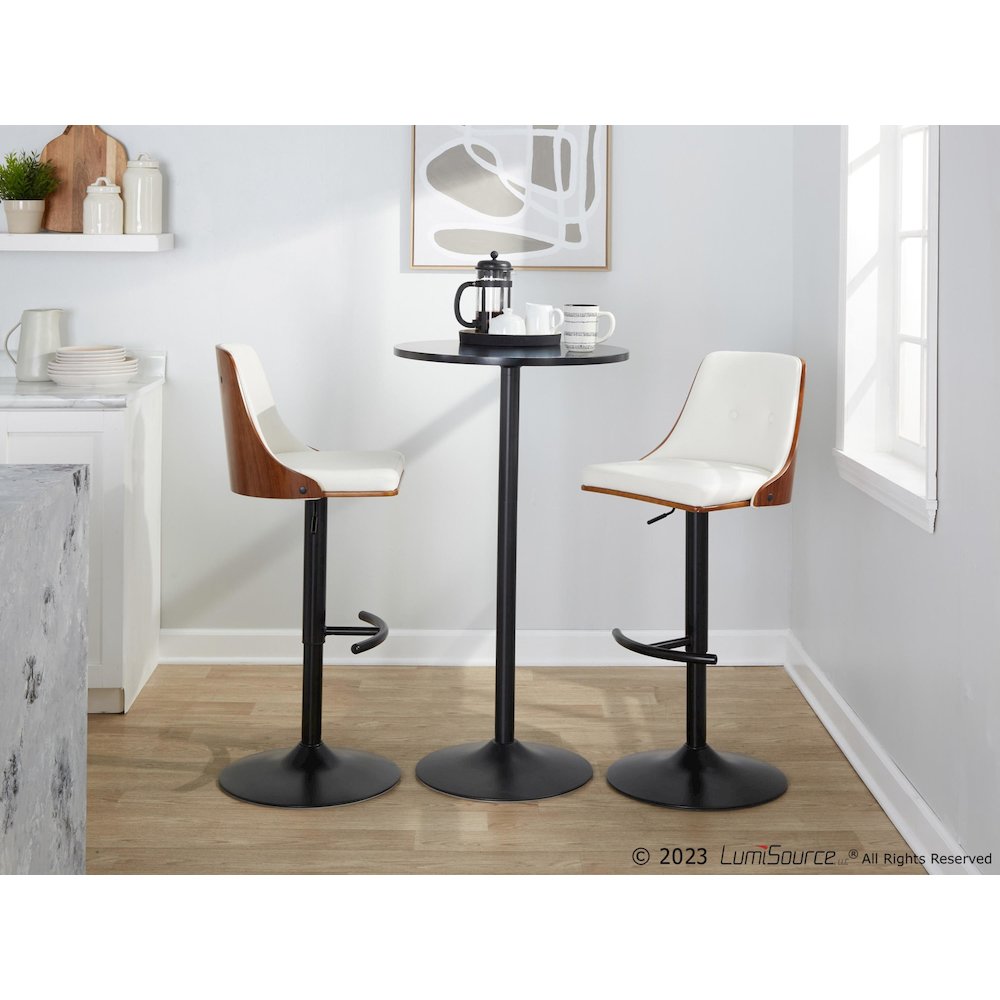 Gianna Adjustable Barstool - Set of 2. Picture 10