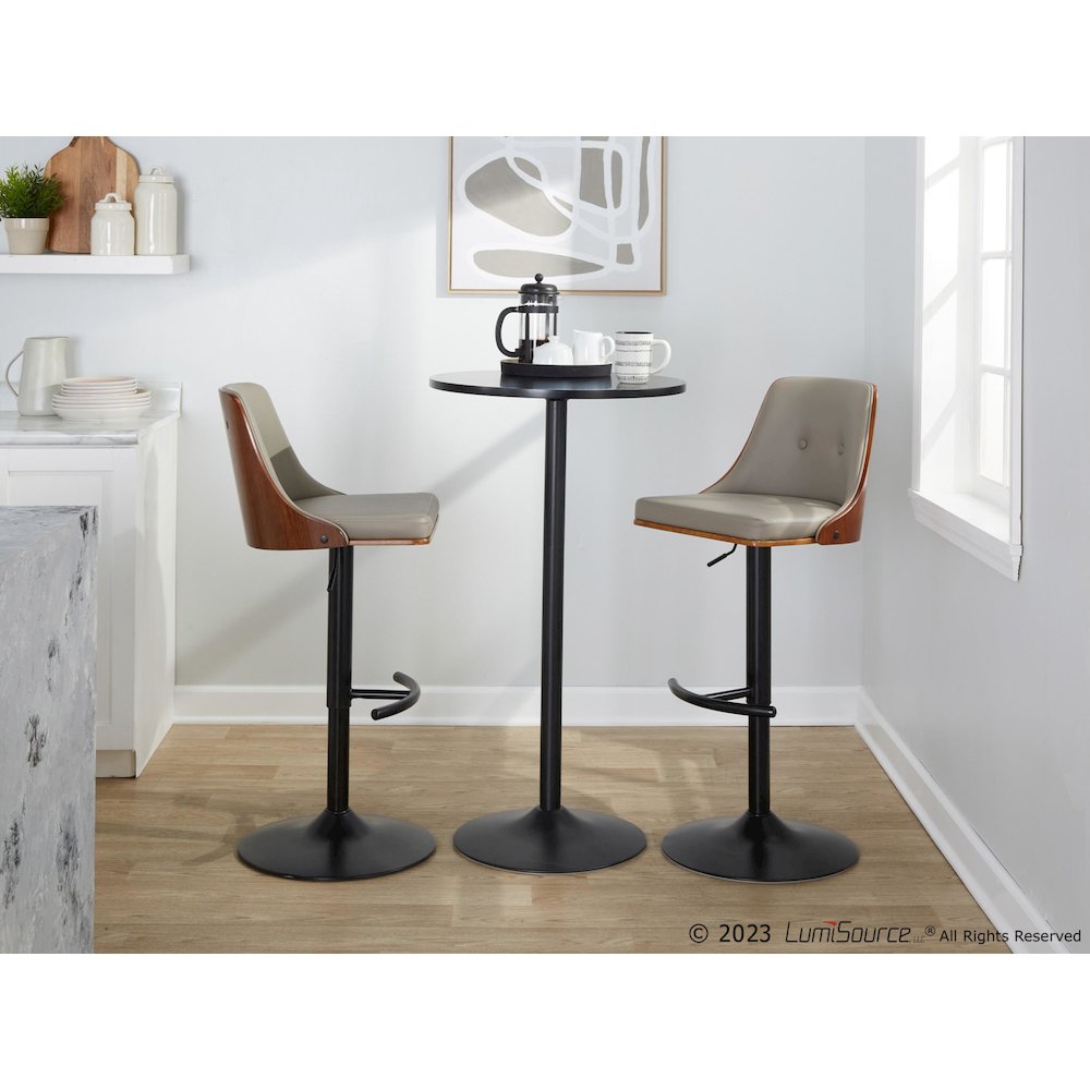 Gianna Adjustable Barstool - Set of 2. Picture 10