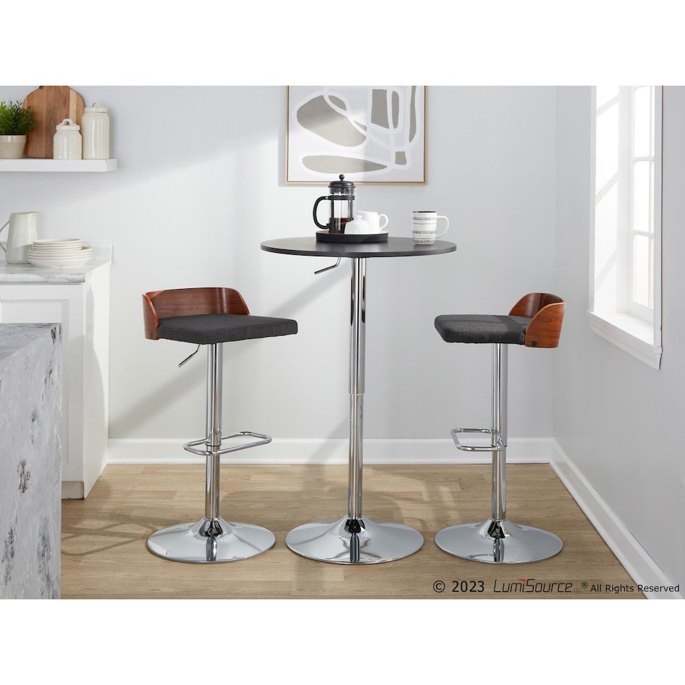 Maya Adjustable Barstool - Set of 2. Picture 10