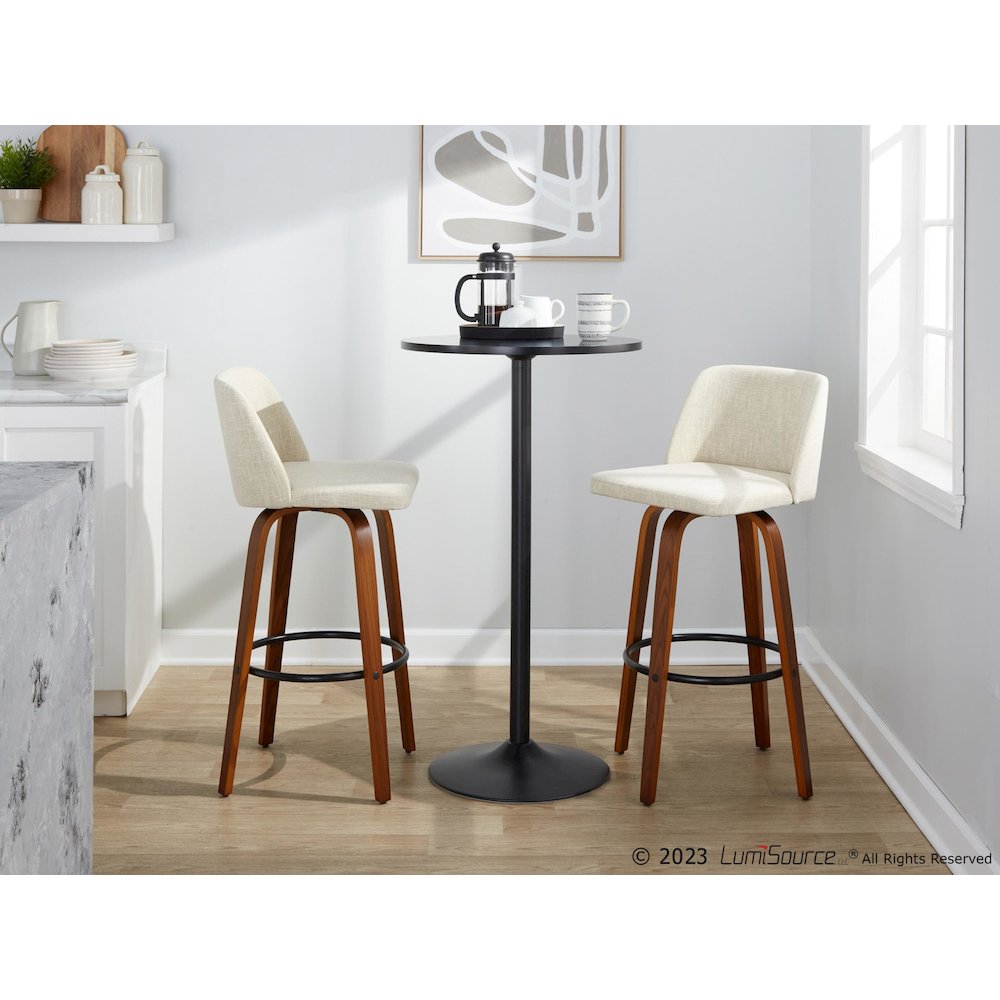 Toriano 30" Fixed-Height Barstool - Set of 2. Picture 10