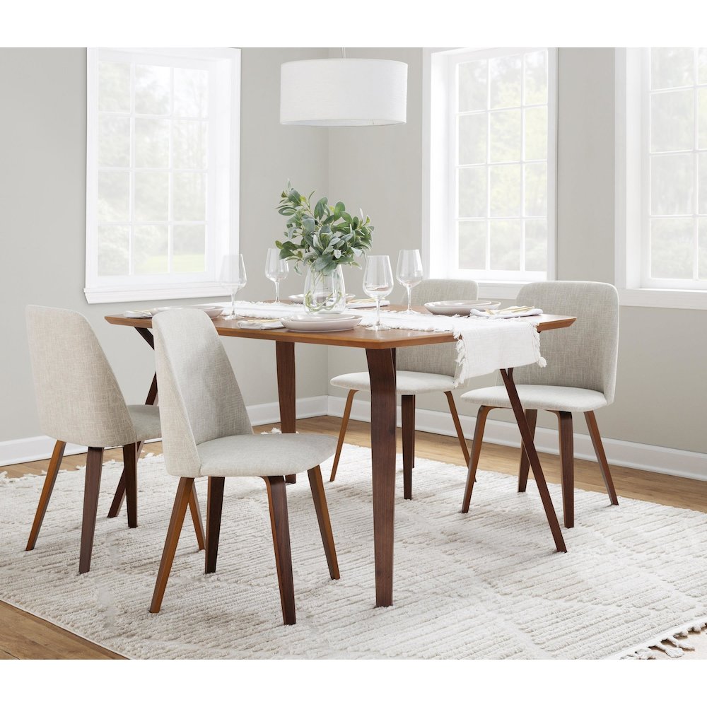 Folia-Toriano Dining Set - 5 Piece. Picture 5