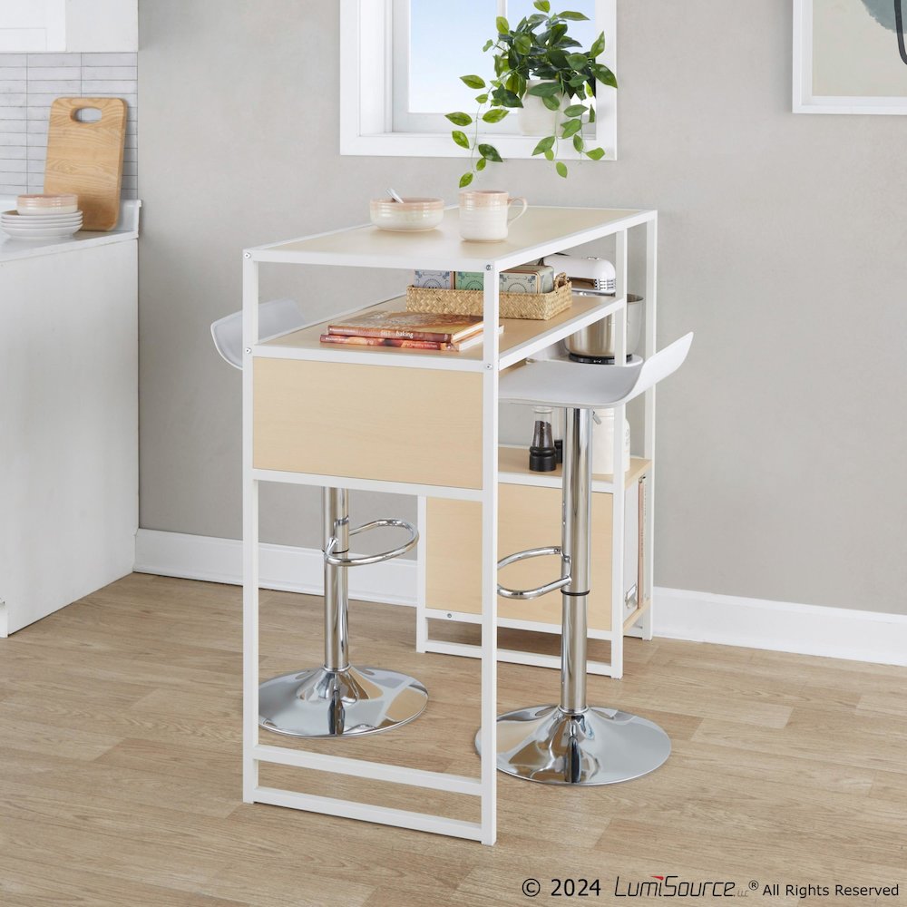 Display-Ale Bar Set with Storage - 3 Piece. Picture 7