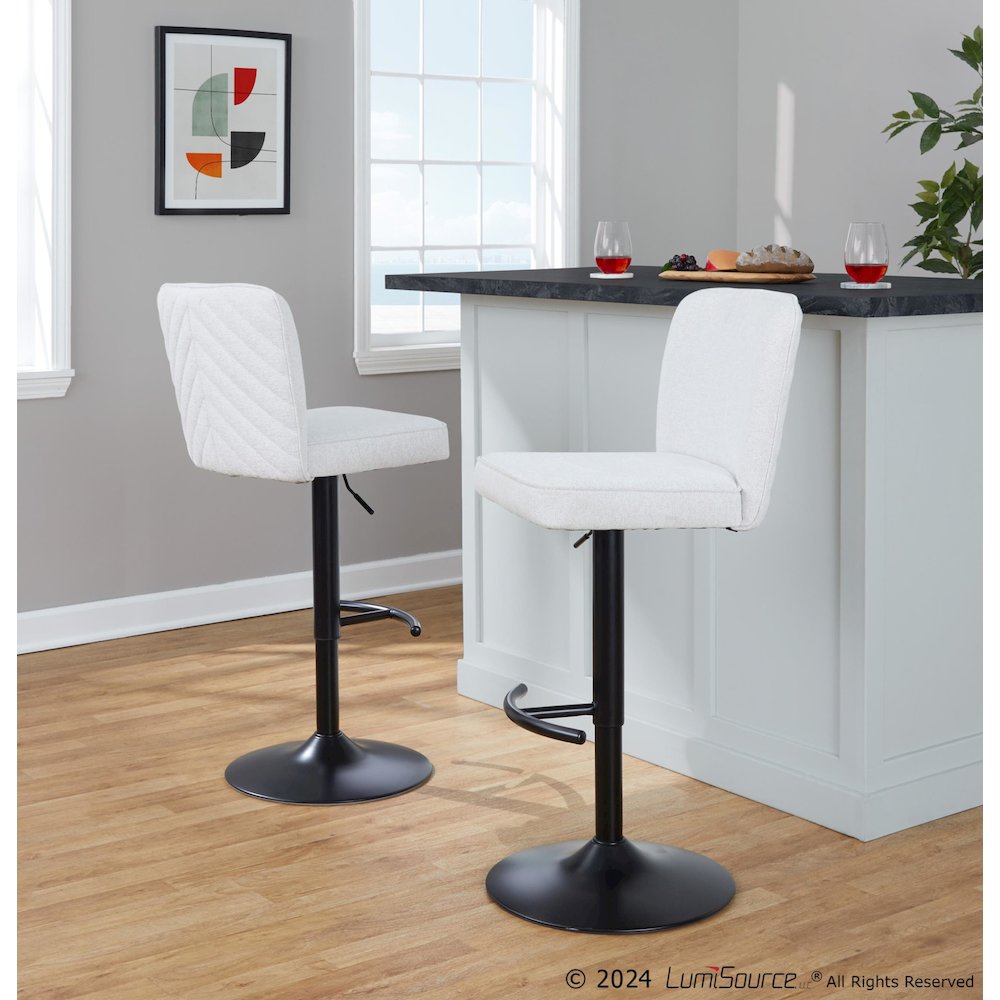 Henry Adjustable Barstool - Set of 2. Picture 7