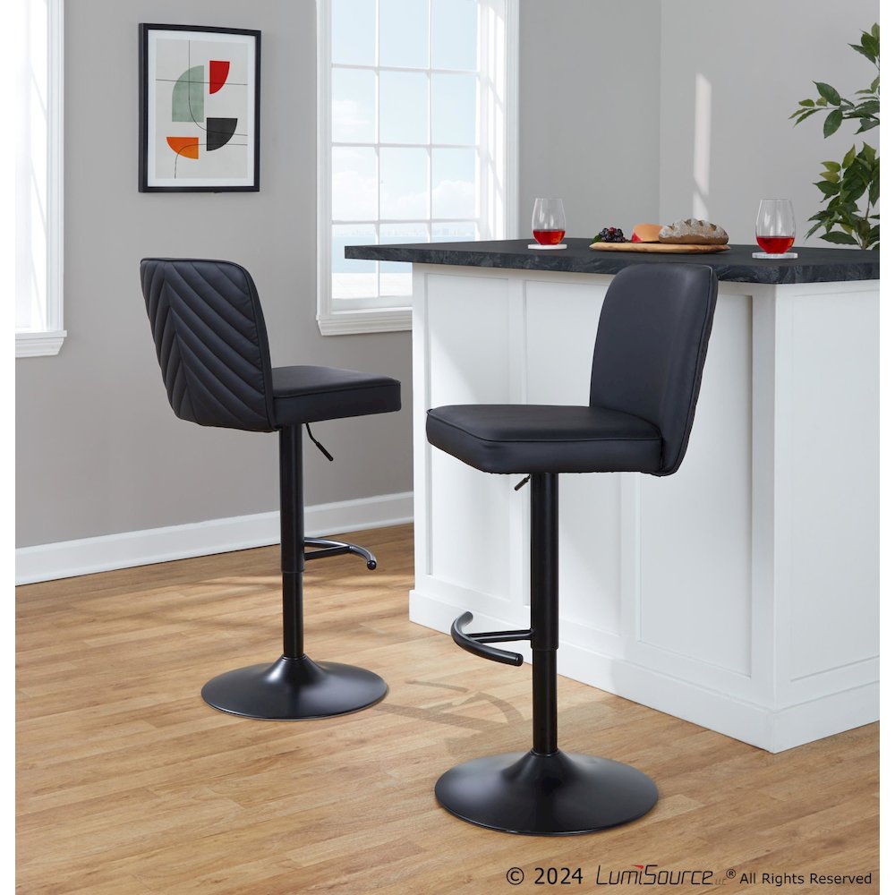 Henry Adjustable Barstool - Set of 2. Picture 9
