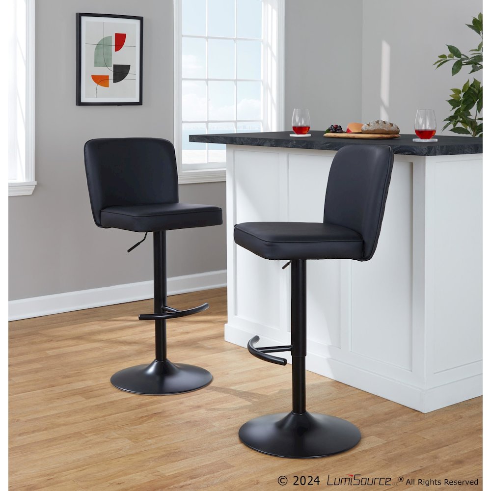 Henry Adjustable Barstool - Set of 2. Picture 10