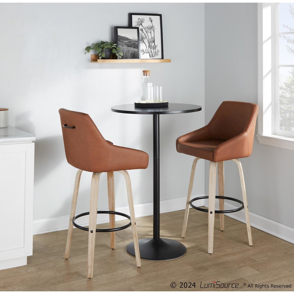 Hannah 30" Fixed-Height Barstool - Set of 2. Picture 10
