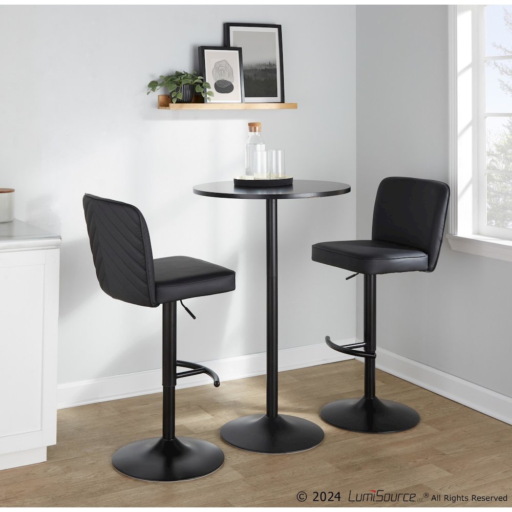Henry Adjustable Barstool - Set of 2. Picture 8