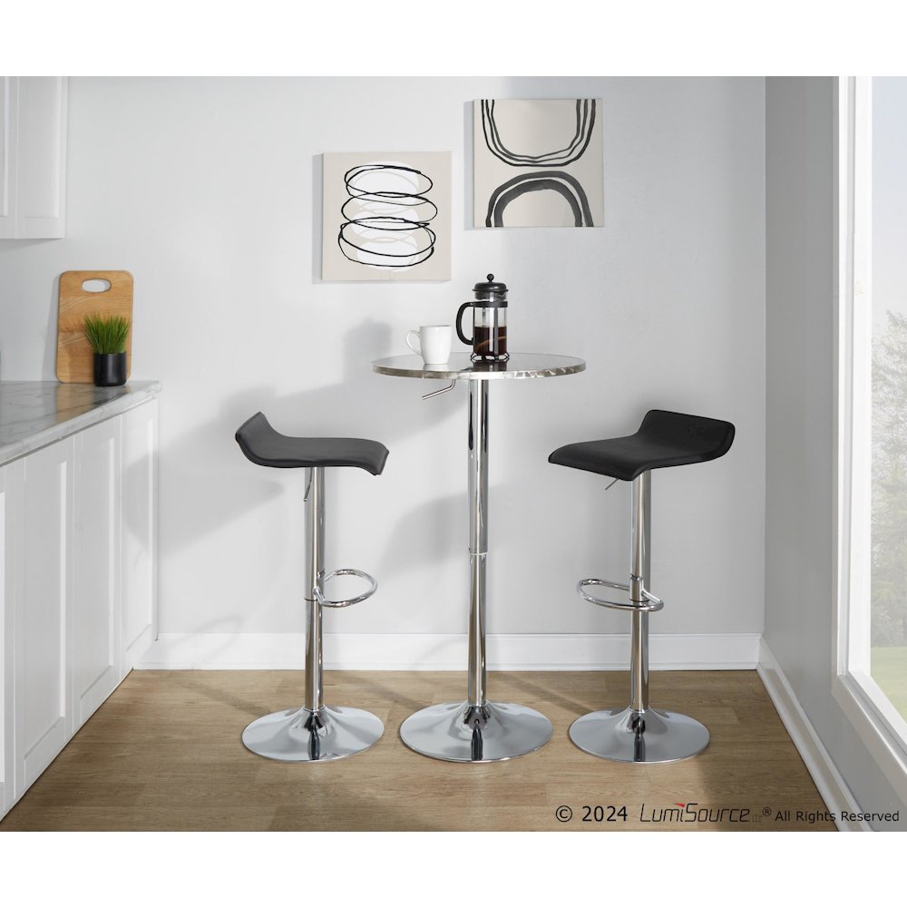 Bistro Round-Ale Bar Set - 3 Piece. Picture 6