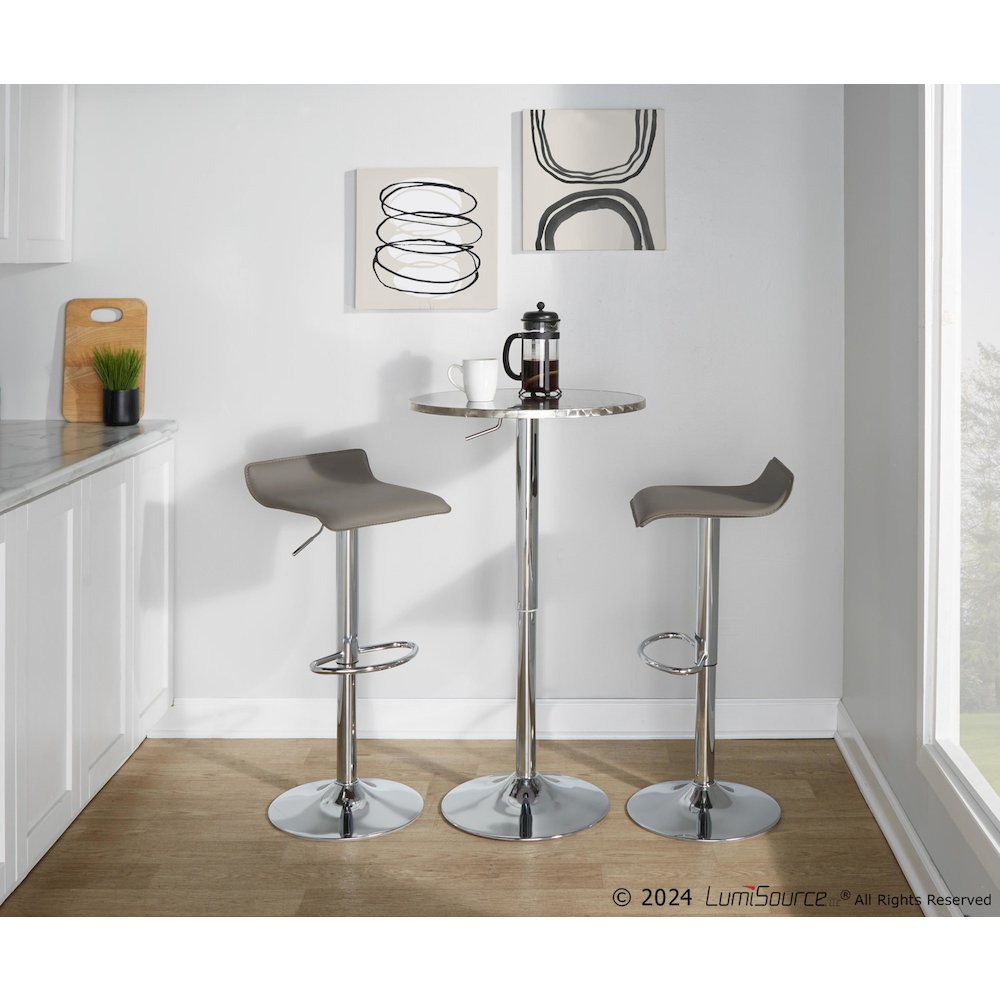 Bistro Round-Ale Bar Set - 3 Piece. Picture 5