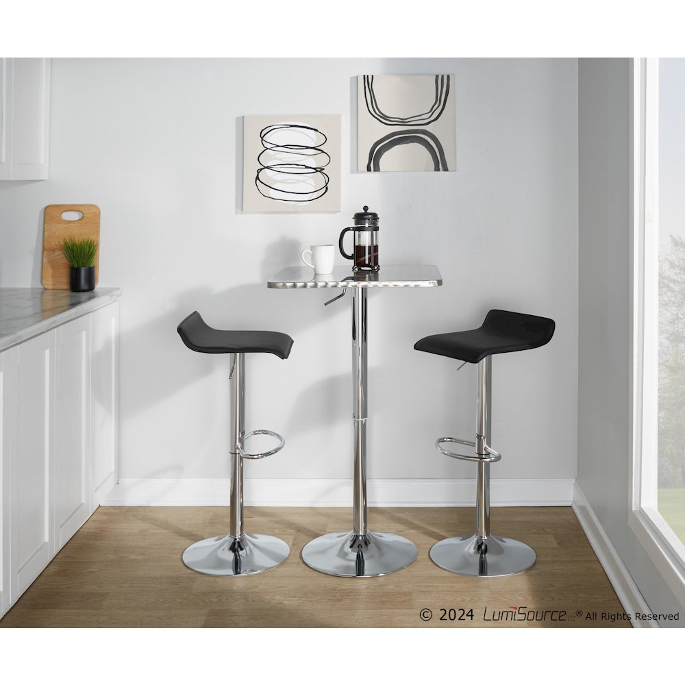 Bistro Square-Ale Bar Set - 3 Piece. Picture 6