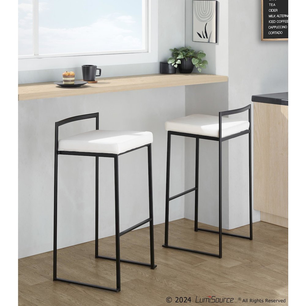 Fuji Stacker Barstool - Set of 2. Picture 7