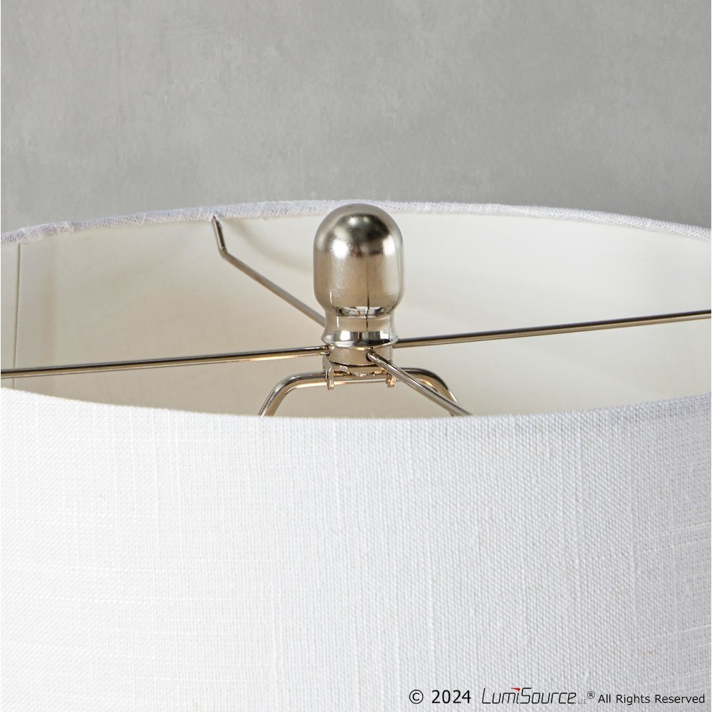 Geome 27" Metal Table Lamp - Set of 2. Picture 5