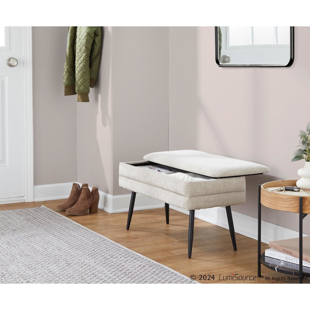 Neapolitan Storage Bench. Picture 8