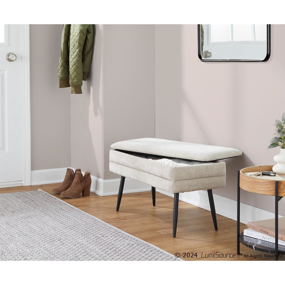 Neapolitan Storage Bench. Picture 9