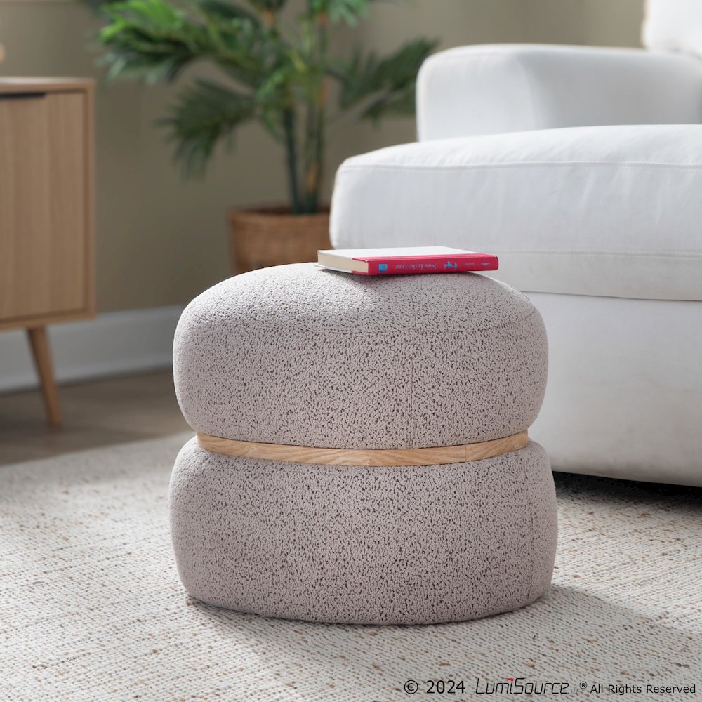 Cinch Pouf Ottoman. Picture 6