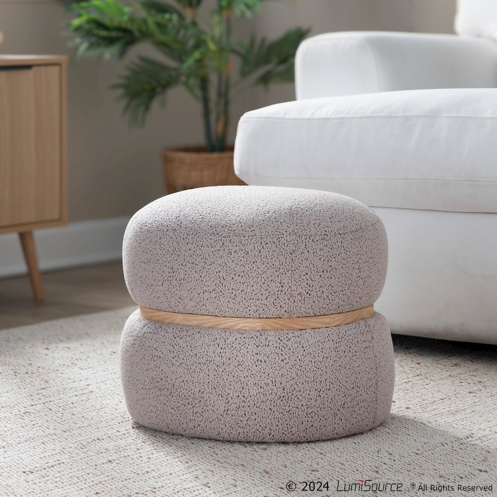 Cinch Pouf Ottoman. Picture 7