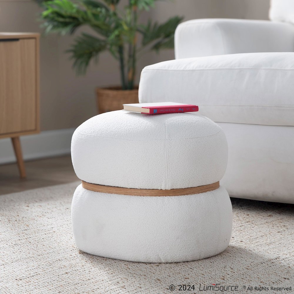 Cinch Pouf Ottoman. Picture 7