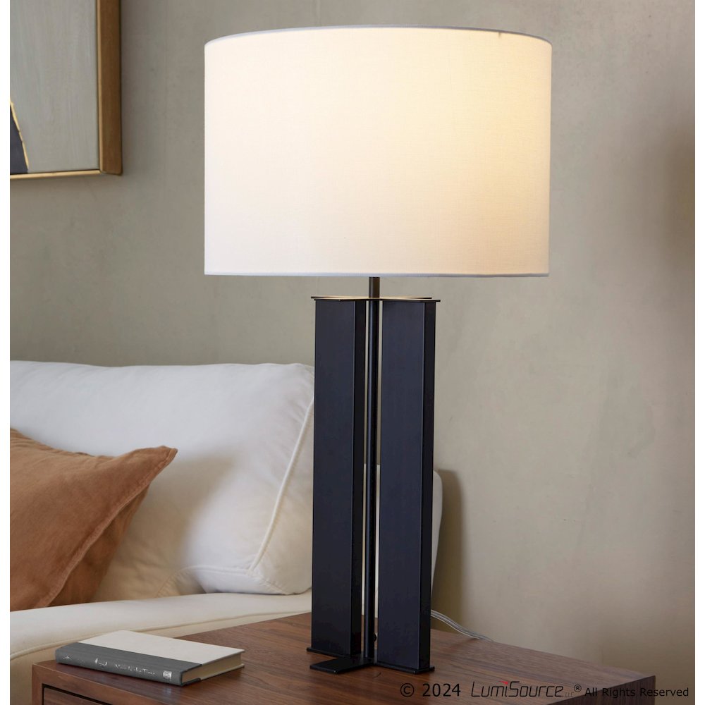 Cosmo 28" Metal Table Lamp. Picture 6