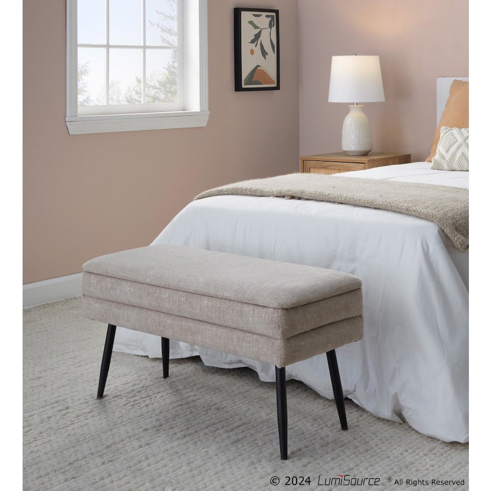 Neapolitan Storage Bench. Picture 13
