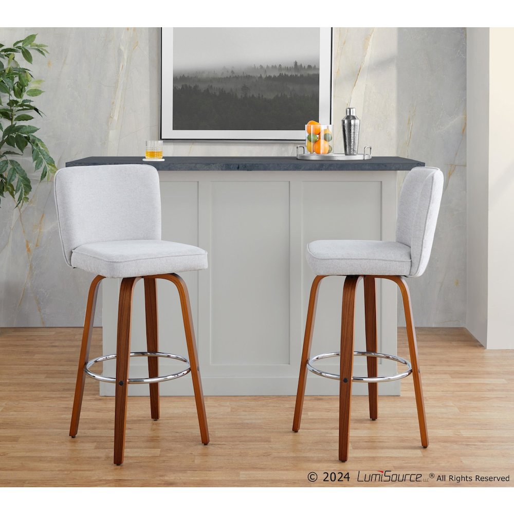 Henry 30" Fixed-Height Barstool - Set of 2. Picture 9