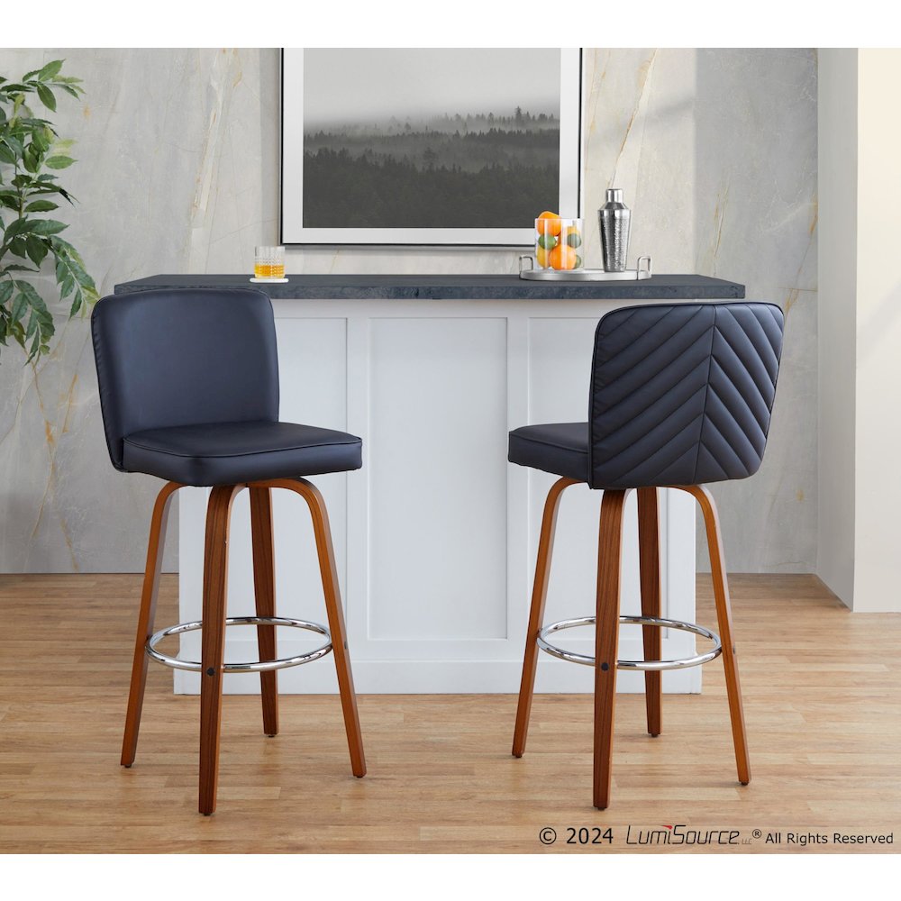 Henry 30" Fixed-Height Barstool - Set of 2. Picture 10
